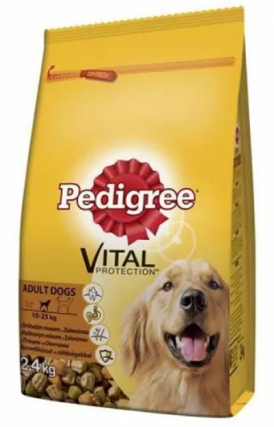 Pedigree Vital Protection Kümes Hayvanlı Sebzeli Yetişkin 2.4 kg Köpek Maması