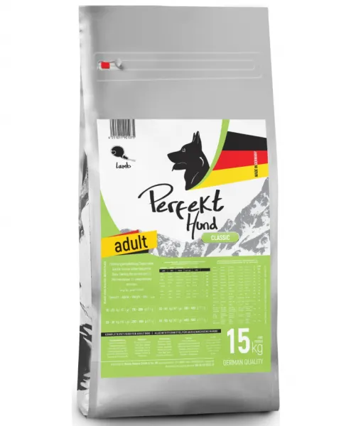 Perfekt Hund Adult Lamb 15 kg Köpek Maması