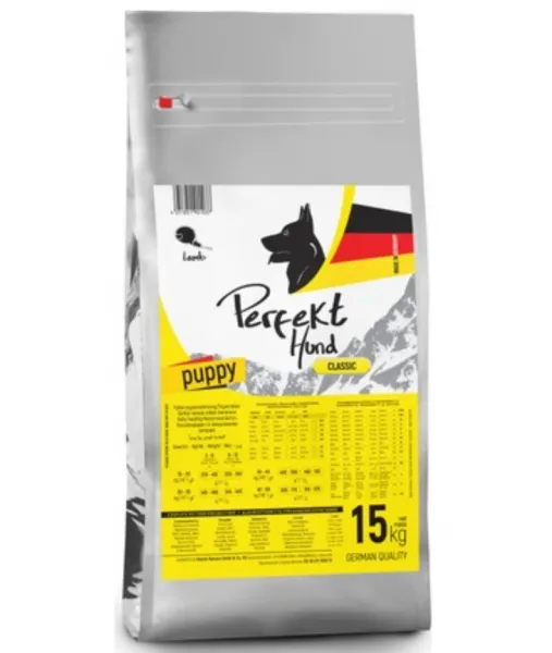 Perfekt Hund Puppy Lamb 15 kg Köpek Maması