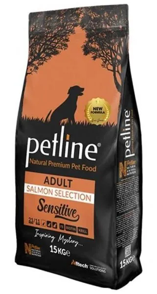 Petline Natural Premium Somonlu Hassas Yetişkin 15 kg Köpek Maması
