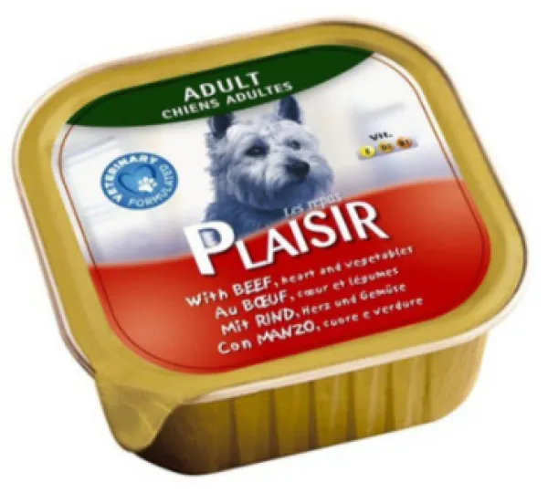 Plaisir Beef Biftek Etli Parçalı ve Soslu 150 gr Köpek Maması