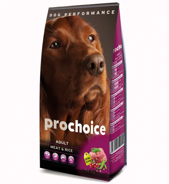 Pro Choice Adult Etli ve Pirinçli 12 kg Köpek Maması