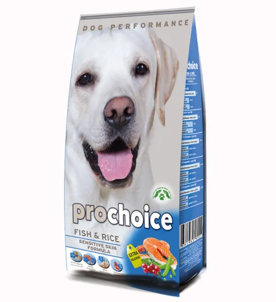 Pro Choice Sensitive Skin Adult Balıklı ve Pirinçli 12 kg Köpek Maması