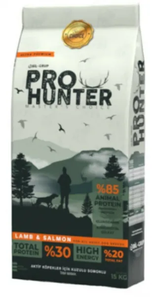 Pro Hunter Kuzu ve Somonlu 15 kg Köpek Maması