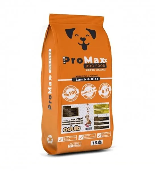 Pro Maxx Kuzu Etli Ve Yetişkin 15 kg Köpek Maması
