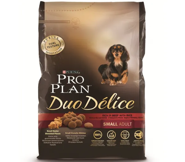 Pro Plan Duo Delice Small Adult Sığır Etli 2.5 kg Köpek Maması