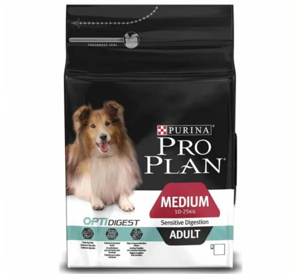 Pro Plan Medium Adult Digestion Kuzu Etli 14 kg Köpek Maması