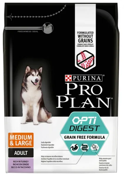 Pro Plan Tahılsız Hassas Hindili Yetişkin 12 kg Köpek Maması