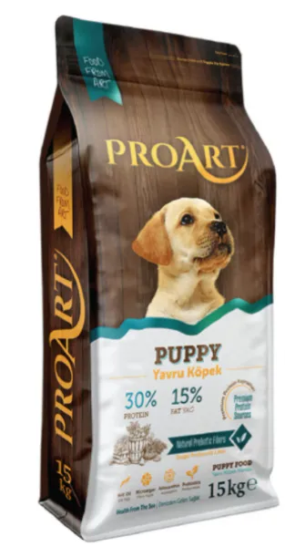 Proart Kuzu Etli ve Pirinçli Yavru 15 kg Köpek Maması