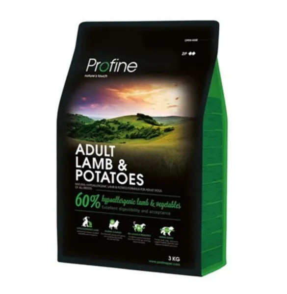 Profine Adult Kuzulu ve Patatesli 3 kg Köpek Maması