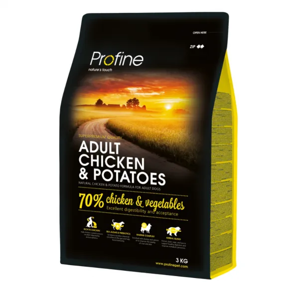 Profine Adult Tavuklu ve Patatesli 3 kg Köpek Maması