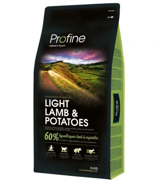 Profine Light Adult Kuzulu ve Patatesli 15 kg Köpek Maması