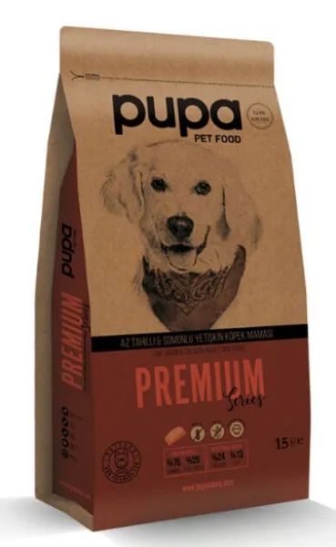Pupa Premium Somonlu Yetişkin 15 kg Köpek Maması