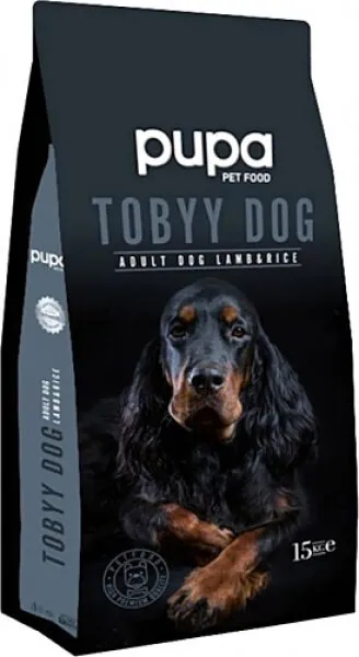 Pupa Tobby Dog Kuzu Etli 15 kg Köpek Maması