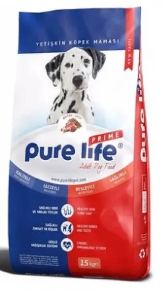 Pure Life Prime Biftekli Yetişkin 15 kg Köpek Maması