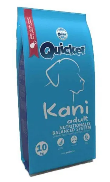 Quicker Kani Beef Adult Dog Food Yetişkin Biftekli 10 kg Köpek Maması