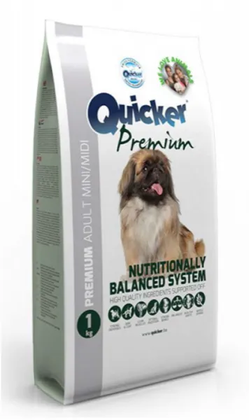 Quicker Premium Mini Midi Adult Küçük Irk Yetişkin 1 kg Köpek Maması