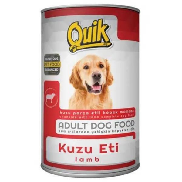 Quik Adult Kuzu Etli 415 gr Köpek Maması