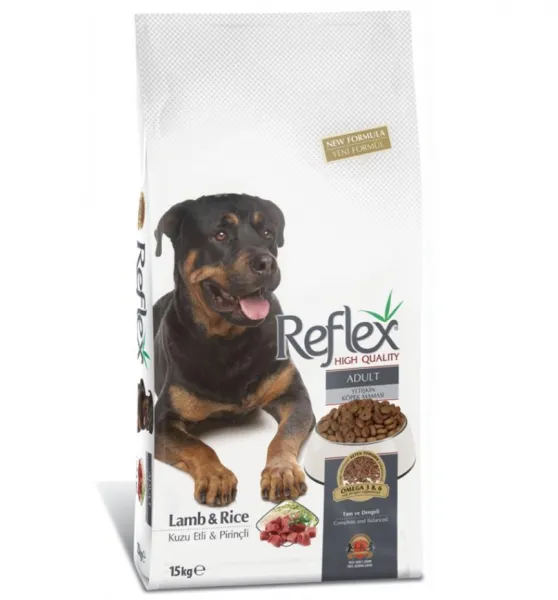 Reflex Adult Kuzu Etli & Pirinçli 15 kg Köpek Maması