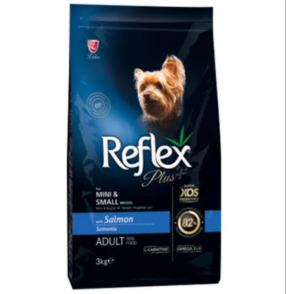 Reflex Plus Adult Mini & Small Somonlu 3 kg Köpek Maması