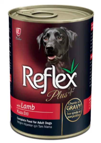 Reflex Plus Kuzu Etli 415 gr Köpek Maması