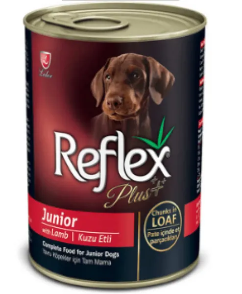 Reflex Plus Kuzu Etli Yavru 405 gr Köpek Maması
