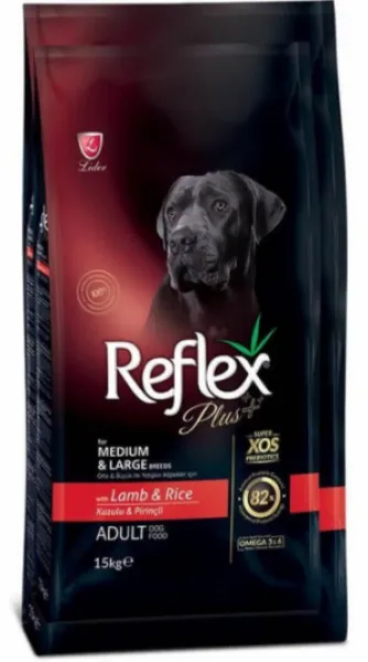 Reflex Plus Kuzulu Yetişkin 18 kg Köpek Maması