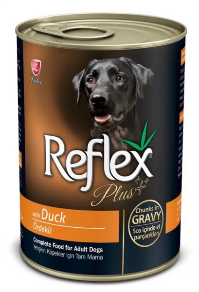 Reflex Plus Ördekli Parça Etli 400 gr Köpek Maması