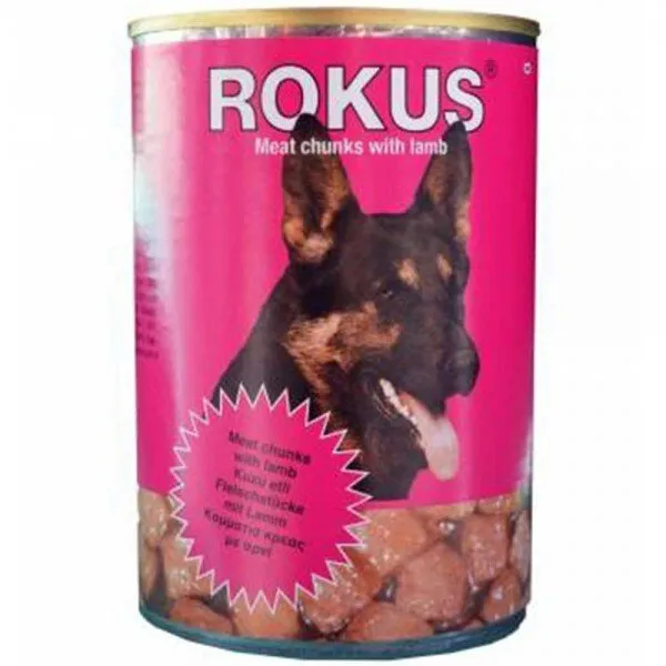 Rokus Kuzu Etli 1250 gr Köpek Maması