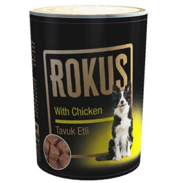 Rokus Tavuklu ve Et Parçalı 410 gr Köpek Maması