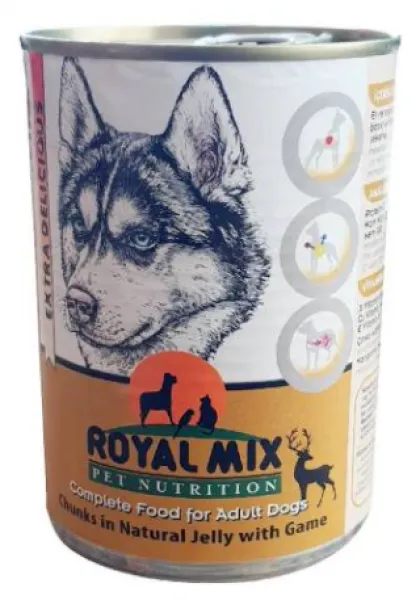 Royal Mix Nutrition Geyik Etli Yetişkin 415 gr Köpek Maması