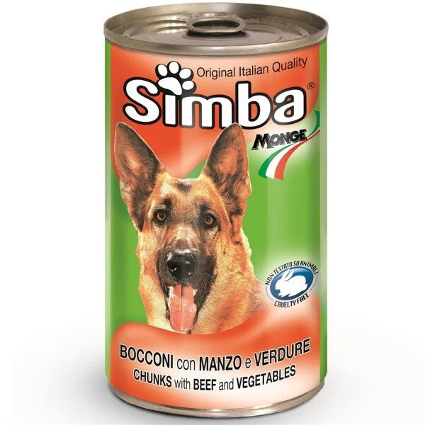 Simba Biftekli 1230 gr Köpek Maması