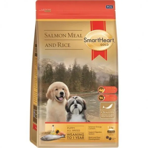 SmartHeart Gold Puppy Somonlu Yavru 3 kg Köpek Maması