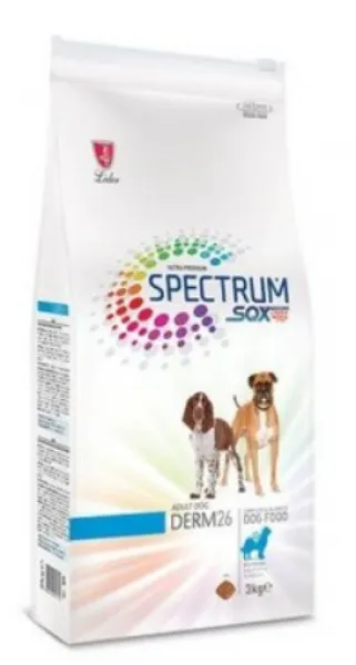 Spectrum Derm26 Hassas Derili 12 kg Köpek Maması