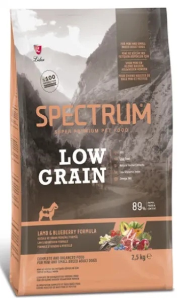 Spectrum Low Grain Kuzulu Yaban Mersinli Yetişkin 12 kg Köpek Maması