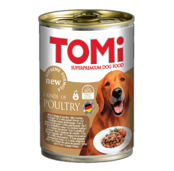 Tomi Adult Kümes Hayvanlı 400 gr Köpek Maması
