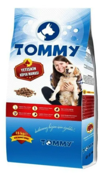 Tommy Kuzu Etli Yetişkin 15 kg Köpek Maması