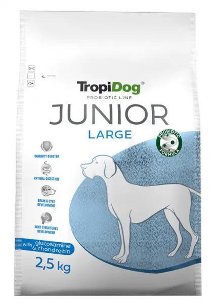 Tropidog Probiotic Line Glukozamin ve Kondroitin Büyük Irk Yavru 2.5 kg Köpek Maması