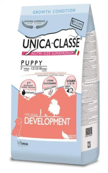 Unica Classe Development Küçük Irk Tavuklu Yavru 7.5 kg Köpek Maması