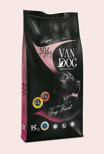 Van Dog Kuzu Etli Yavru 15 kg Köpek Maması