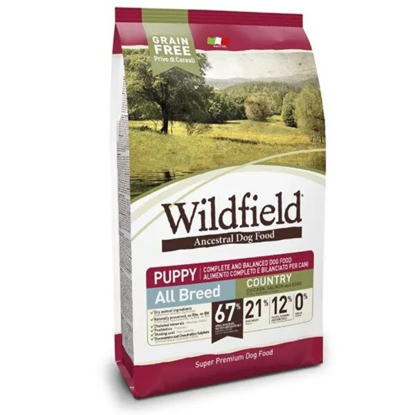 Wildfield Köy Tavuklu Somonlu Yumurtalı Yavru 7 kg Köpek Maması