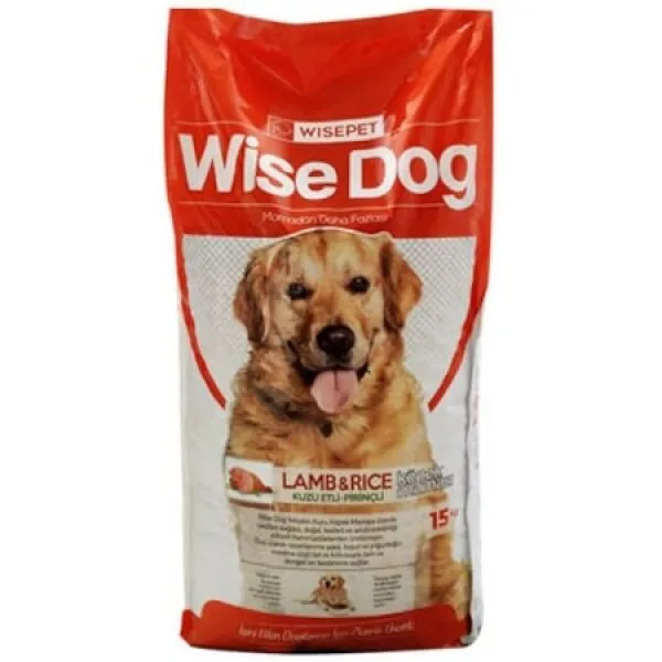 Wise Dog Kuzu Etli Pirinçli Yetişkin 15 Kg Köpek Maması