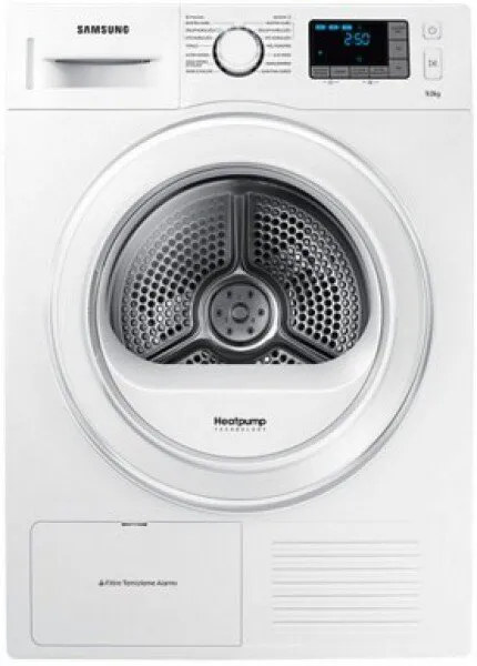 Samsung DV90F5E5HGW/AH Isı Pompalı Kurutma Makinesi