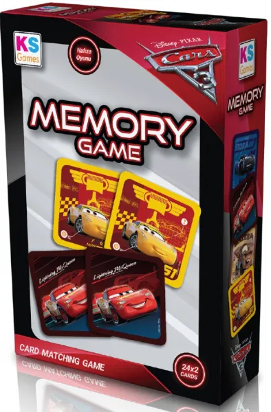Cars Memory Game Kutu Oyunu