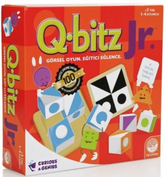 Curious&Genius Q-Bitz Jr. Kutu Oyunu
