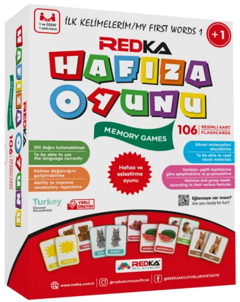 Hafıza Oyunu RD5441 Kutu Oyunu