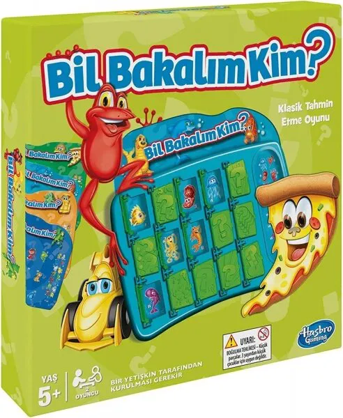 Hasbro Bil Bakalım Kim Eğlenceli Karakterler A5696 Kutu Oyunu