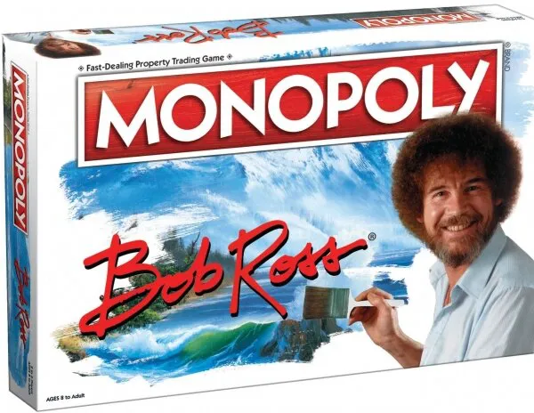 Monopoly Bob Ross Kutu Oyunu