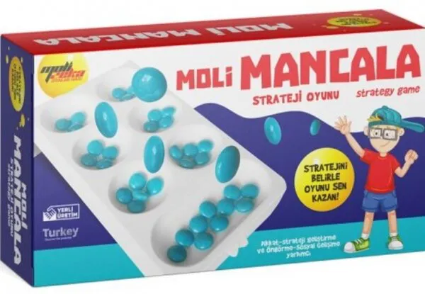 Mancala Plastik Kutu Oyunu