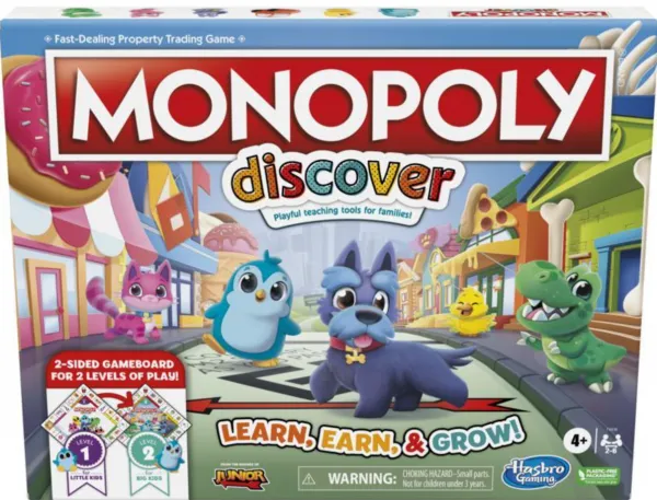 Monopoly Discover Ilk Oyunum F4436 Kutu Oyunu